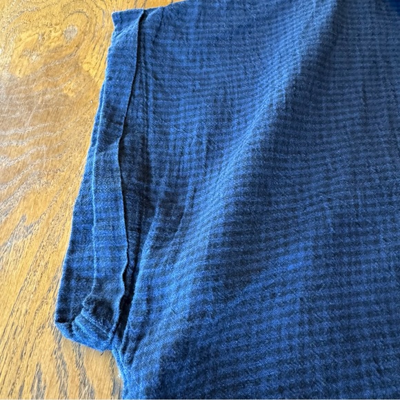 Eileen Fisher Organic Linen Shift Dress Resortwear Pockets popover Dress. - Picture 10 of 12